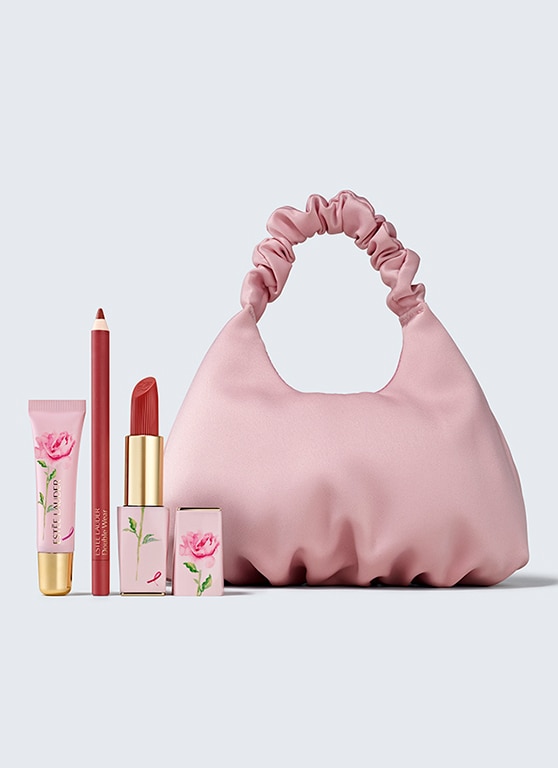 Limited Edition Pink Ribbon Bouquet of Strength Lip